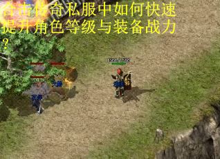 合击传奇私服中如何快速提升角色等级与装备战力？
