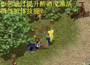 如何通过提升醉酒度激活酒气护体技能？