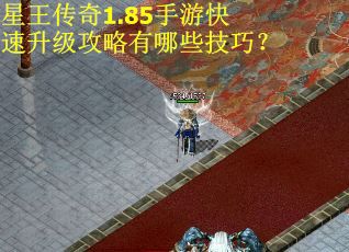 星王传奇1.85手游快速升级攻略有哪些技巧？